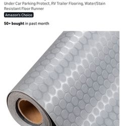 Two Rolls Of Gently Used Garage Flooring 