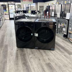 🔥LG AI 5.0 CUBIC FT. FRONT LOAD WASHER AND GAS DRYER LAUNDRY PAIR🔥