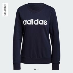 Adidas Essentials Logo Sweatshirt Size S/SML 