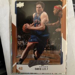 David Lee Basketball Trading Card