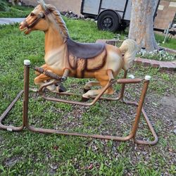 Vintage Wonder Horse Spring Rocker 