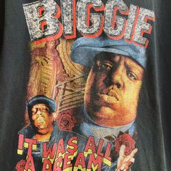 Biggie Smalls VINTAGE T Shirt The Notorious BIG