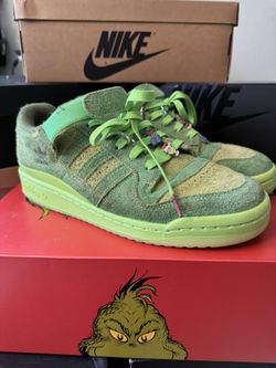 Adidas Low Forum Grinch Christmas Shoes