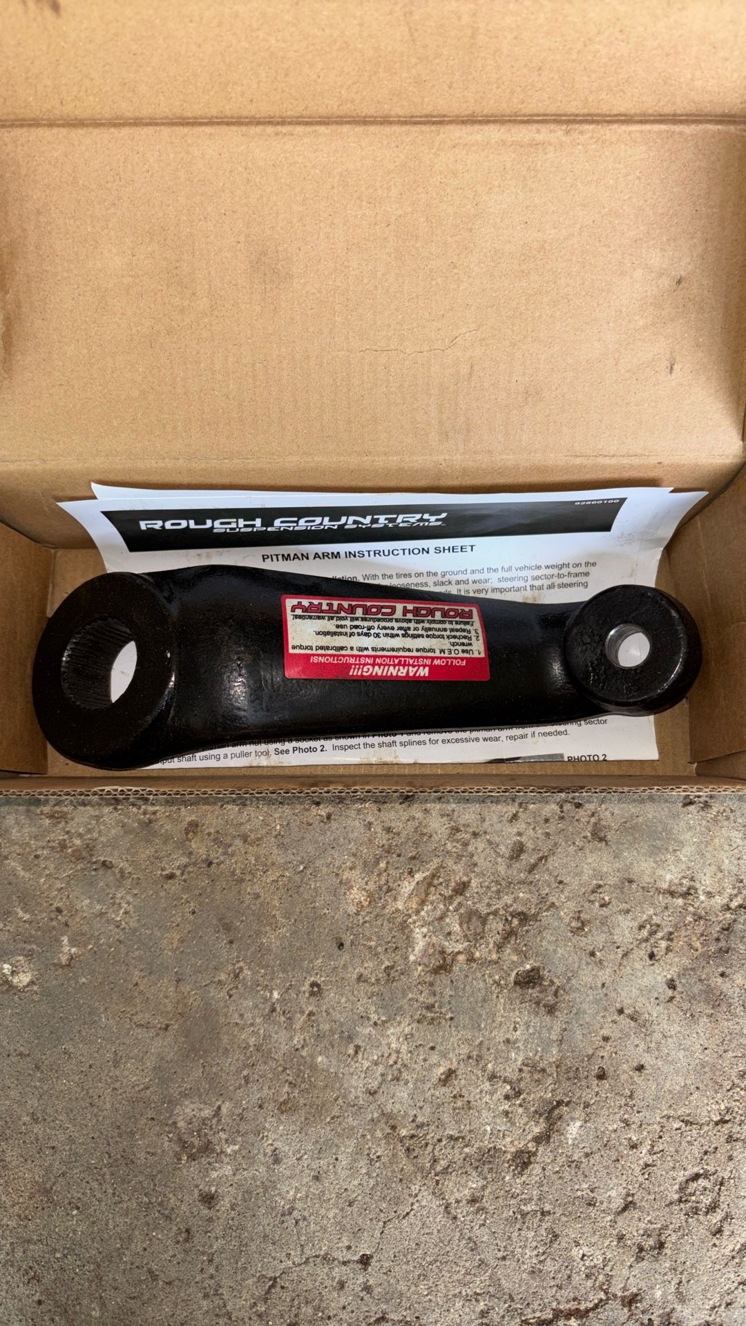 F250/ Excursion 8” Drop Pitman Arm For Lifts