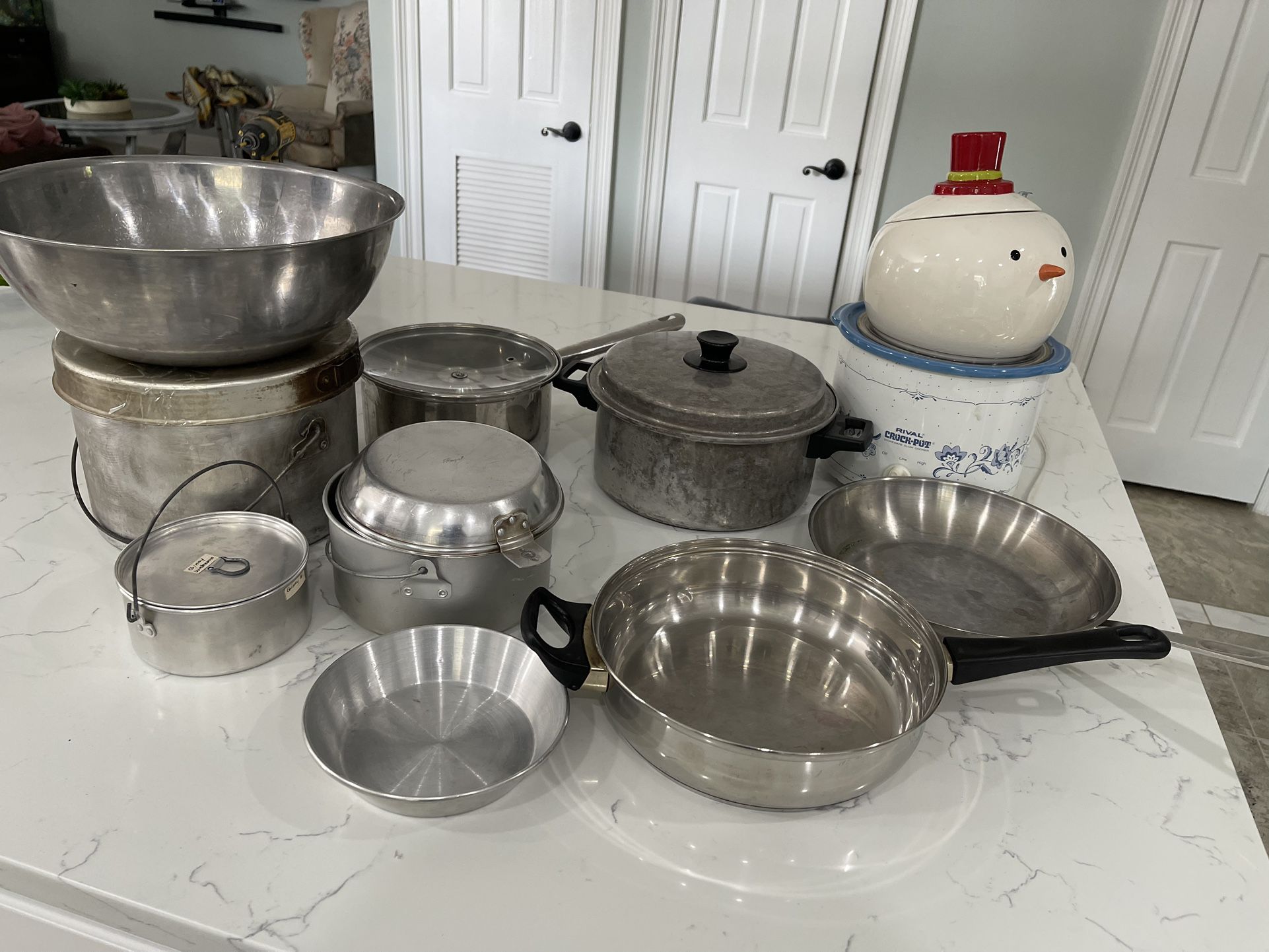 Used Pots, I’m Not SELLING Separate 