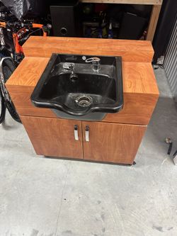 Portable sink With HOT Water Heater