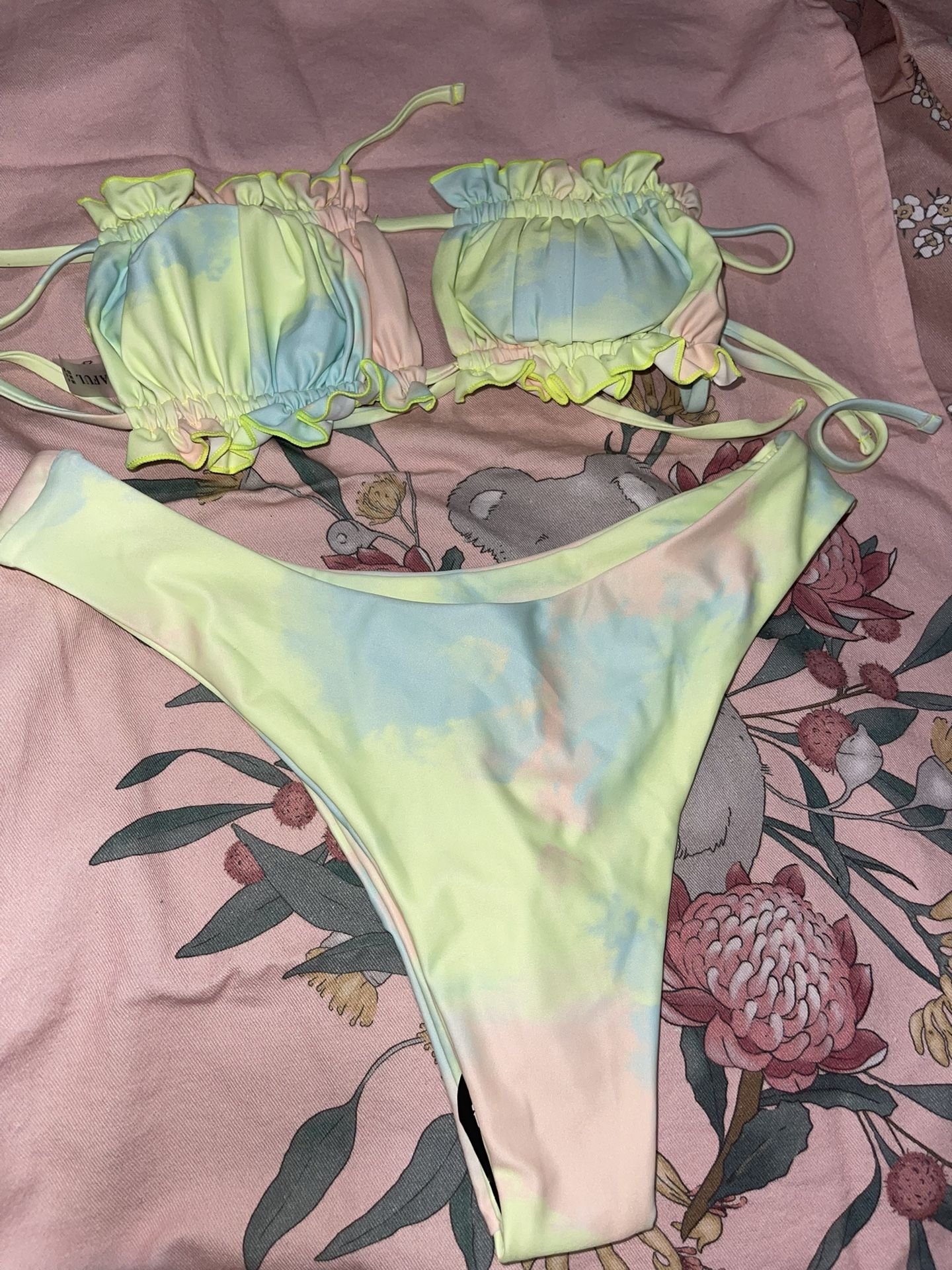 NWT Zaful TYE Due Bikini Set 