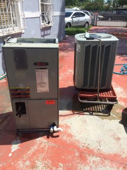 Complete A/C System Trane 2 1/2 ton AC air conditioner