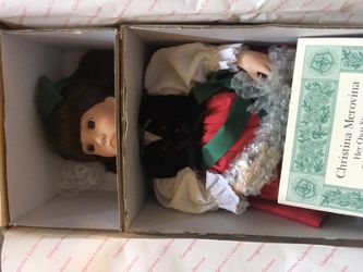 Porcelain dolls 15.00 a piece 30.00 all three