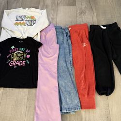 Girls Size 7-8 Clothing Bundle (6pc)