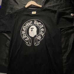 Chrome Hearts X Bape Collab T Shirt Size Medium 