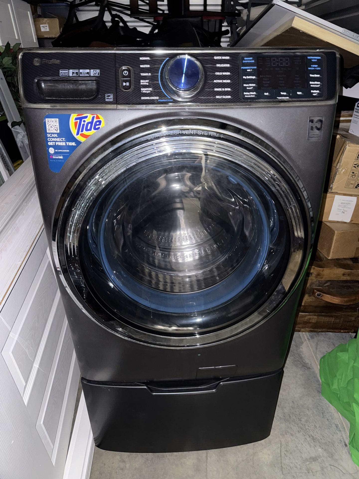 GE Profile Washer and Dryer
