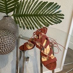 Burnt Orange High Heels 👠  Size 7