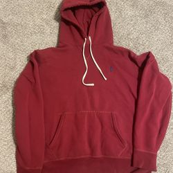 Red Polo Hoodie