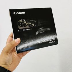 Canon Power Shot G7x Mark iii