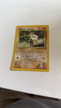 Blaine’s Mankey 1995,96,98