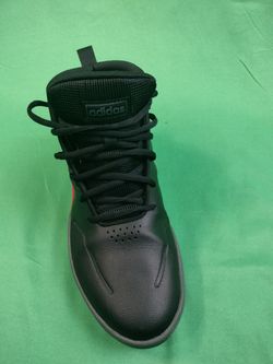 Adidas High Top Black And Red Size 9