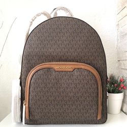 Michael Kors Jaycee Large Logo Backpack