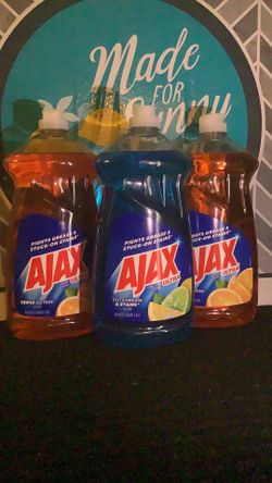 3-Ajax dish soap 52oz All for $12