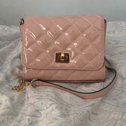 Pink Crossbody Bag 
