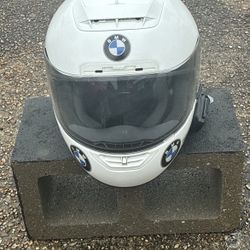 BMW Full‑Face Motorcycle Helmet – XL – DOT Approved