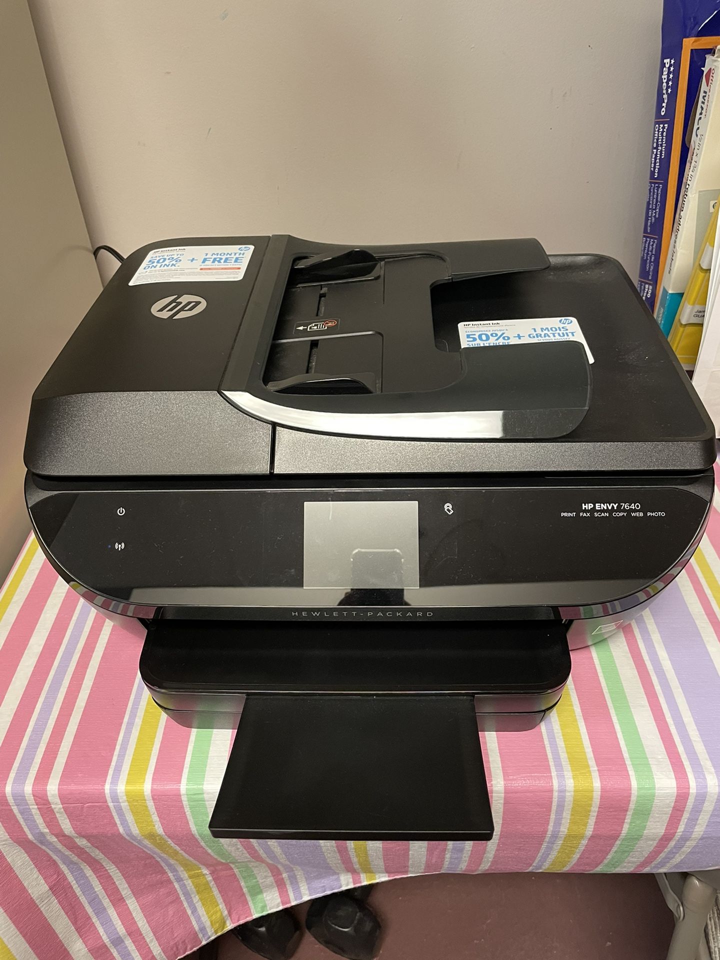 HP Envy 7640 All In One Printer