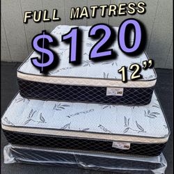 NEW FULL MATTRESS ONLY $120