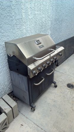 Used barbecue jetted for gas