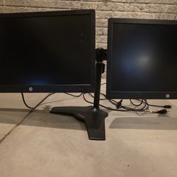 Dual Monitors. One Is Cracked. 