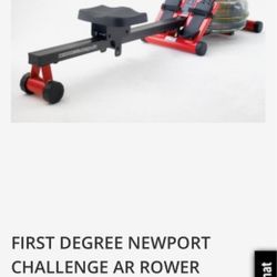 First Degree Fitness Newport Challenge AR Rowing Machine Brand New
