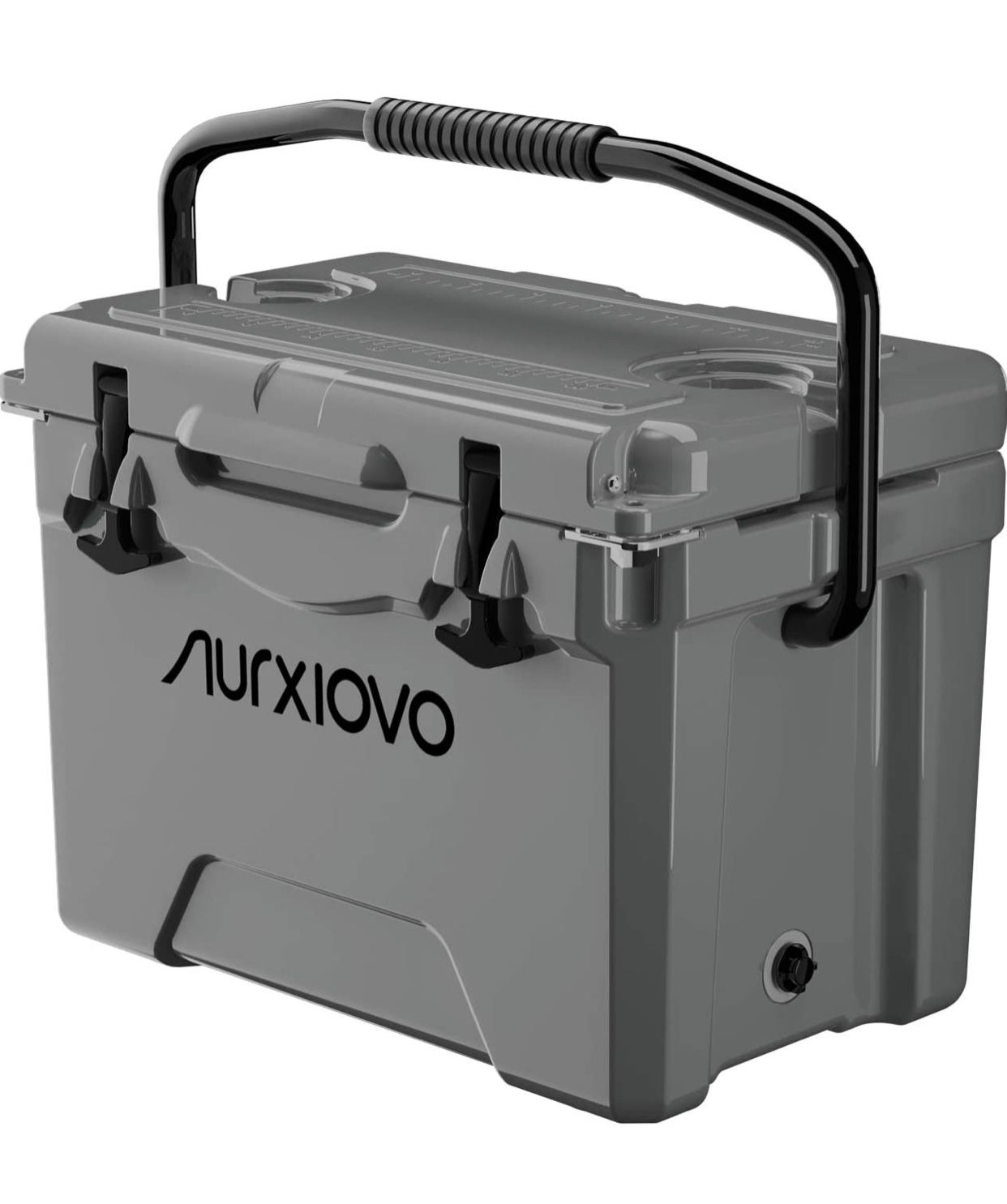 Nurxiovo 25QT Portable Cooler Keeps Ice up to 7 Days Ice Chest Ideal for Camping, Hiking, Fishing, Picnic, BBQs, Traveling, Tailgating Outdoor Activi