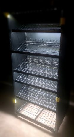 Bakery/Store Merchandise LED Dual-Sided Rack