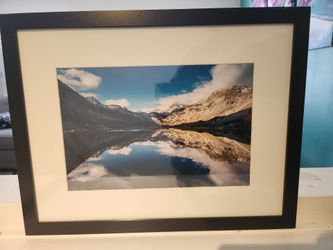 Framed Photography of California lakes