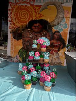 Moana background party