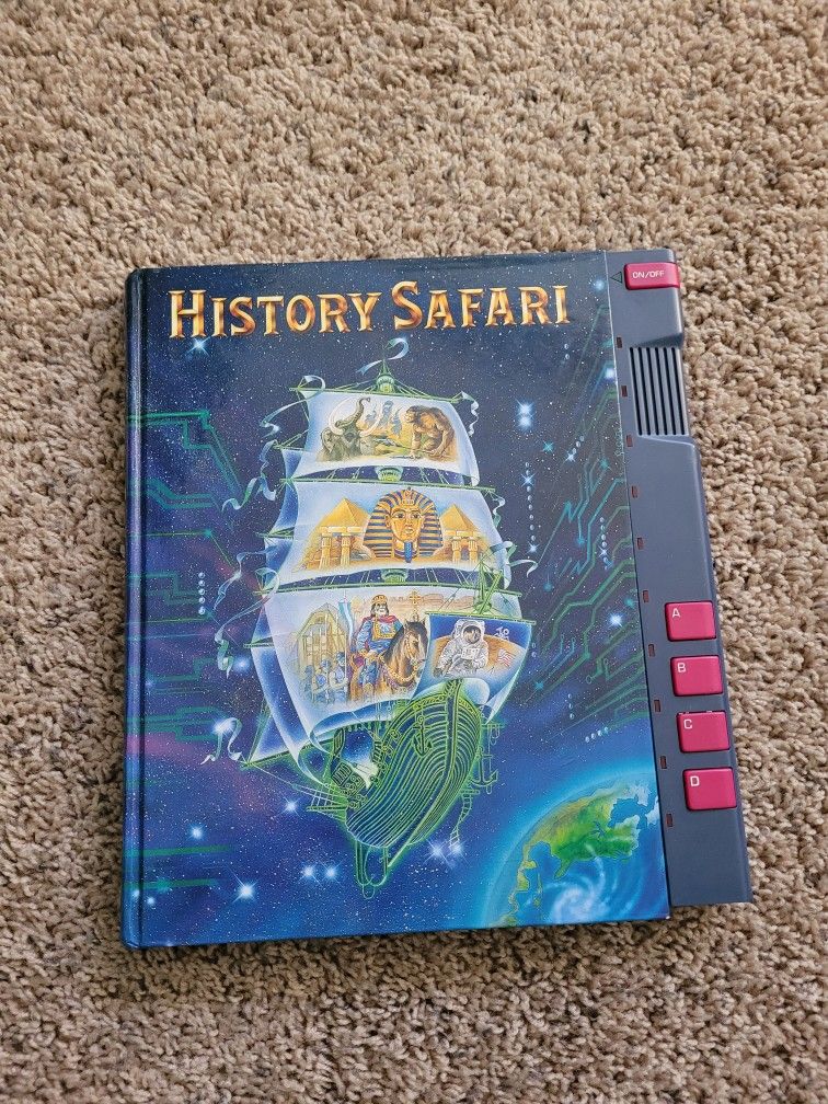History Safari Electronic Book Game