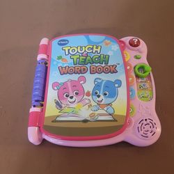 Vtech Touch & Teach Word Book With Cody & Cora 