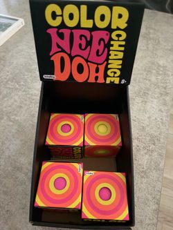 Schylling's NeeDoh Color Change