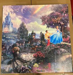 Cinderella Thomas Kinkade Canvas Print