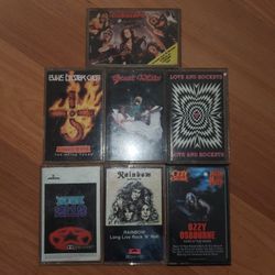 Classic Rock Cassettes