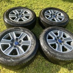 Factory Ford F150 Wheels And Tires 265/60/18