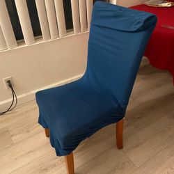 Two Chairs With Covers 