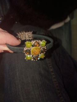 Old strange double sided bracelet
