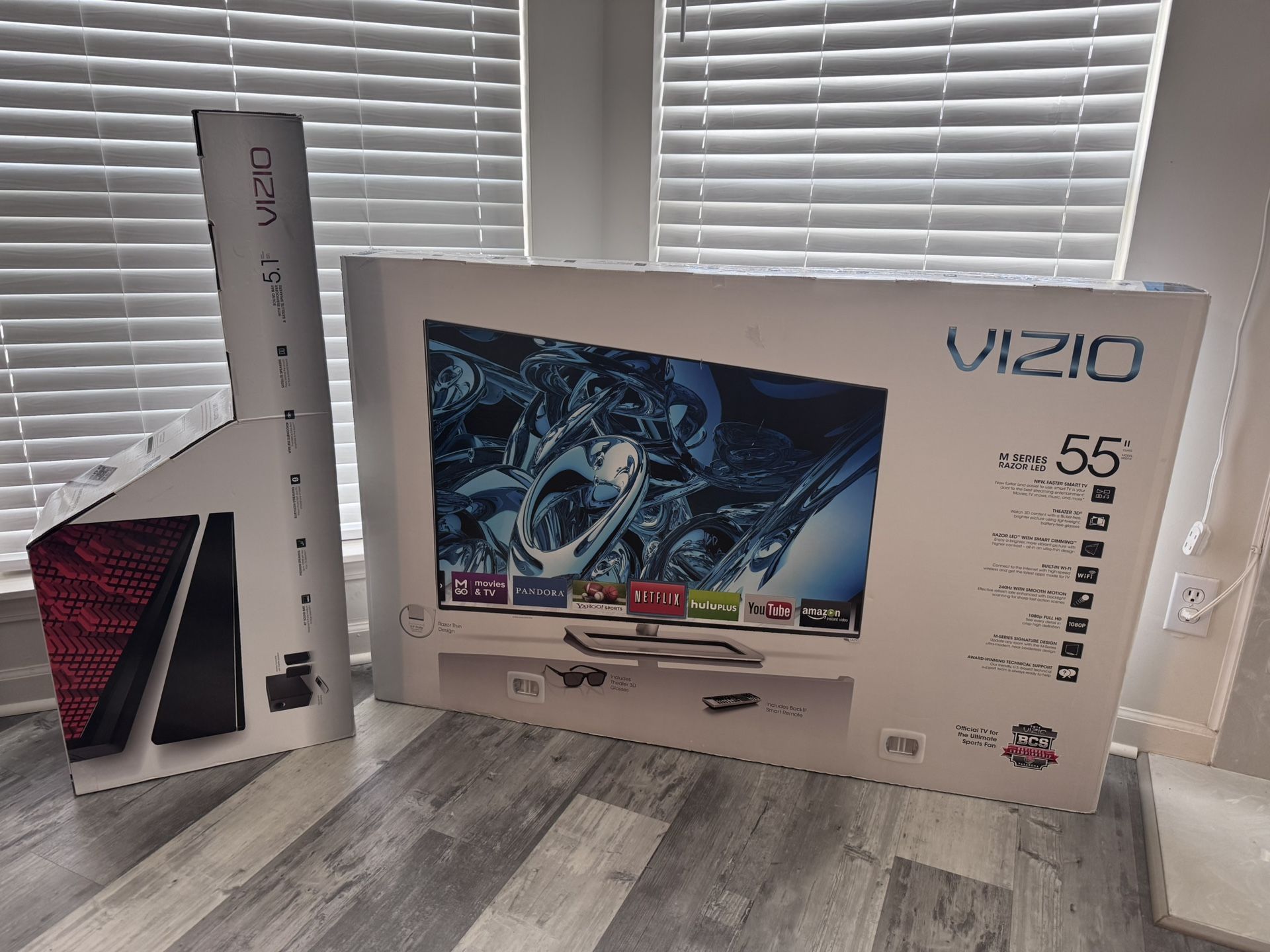 ⭐️ Vizio High Definition, 55 Inch Smart TV