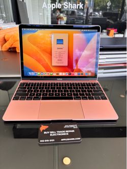 MacBook 2017 12” 8GB RAM 256SSD 30 Day warranty we offer financing.