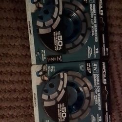 Double Row Segment Diamond Cup Wheel 