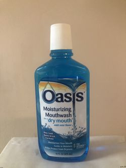 Oasis Moisturizing Mothwash for dry mouth