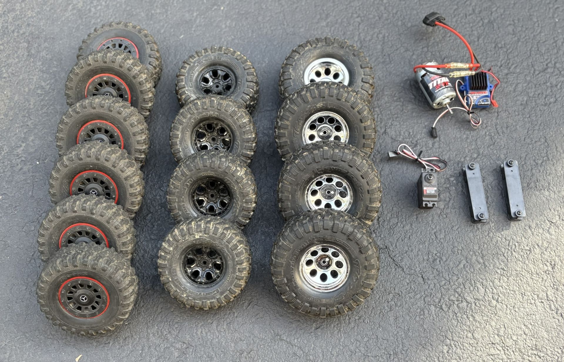 Traxxas TRX-4 TRX-6 6x6 Wheels Tires Servo Motor ESC Crawlers SEE PRICES