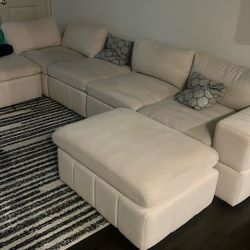 Sectional And Ottoman