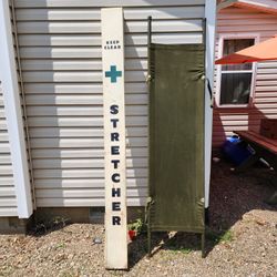 Military Stretcher Vintage 