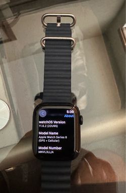 **4 Items** Apple Watch Series 8 GPS+Cellular 45mm w/Extras *plus* Drop+THX Panda headphones BOTH w/boxes *plus* MagSafe 2 85-Watt Charger *plus* 4-in